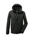 Killtec Transition Jacket Kow 161 with detachable hood (water/windproof) dark olive green Men